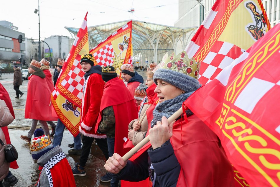 Orszak Trzech Króli przeszedł ulicami Łodzi