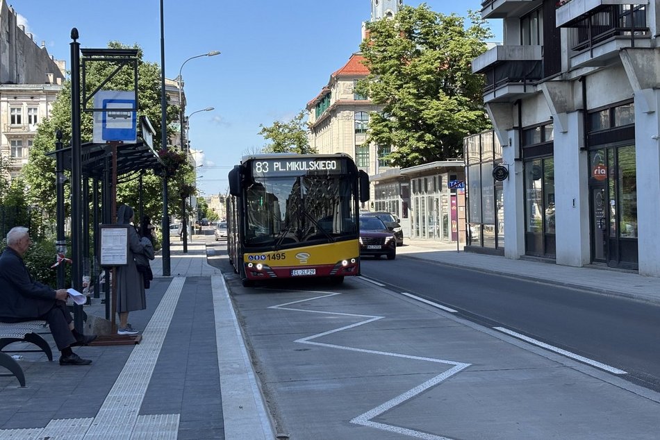 Zamenhofa w Łodzi cała równa jak stół. Koniec remontu kolejnej ulicy w centrum