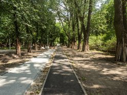 Park Staromiejski w Łodzi w remoncie