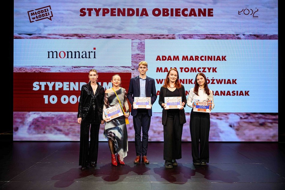 Łódź. Młodzi w Łodzi 2025. Stypendia dla najzdolniejszych rozdane