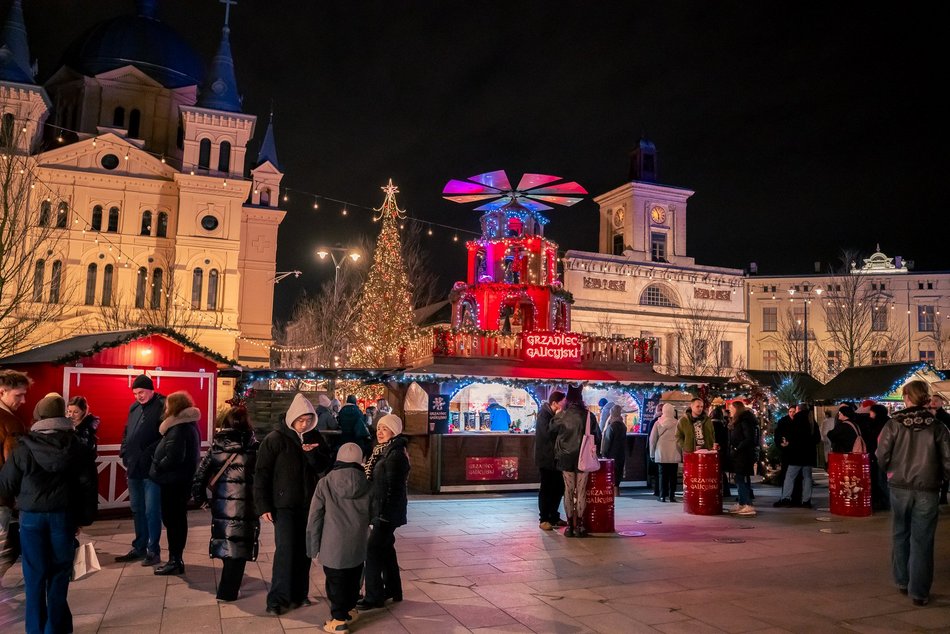 Łódź. Jarmark Bożonarodzeniowy w Łodzi
