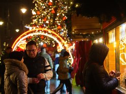 Świąteczny klimat na Jarmarku Bożonarodzeniowym w Łodzi
