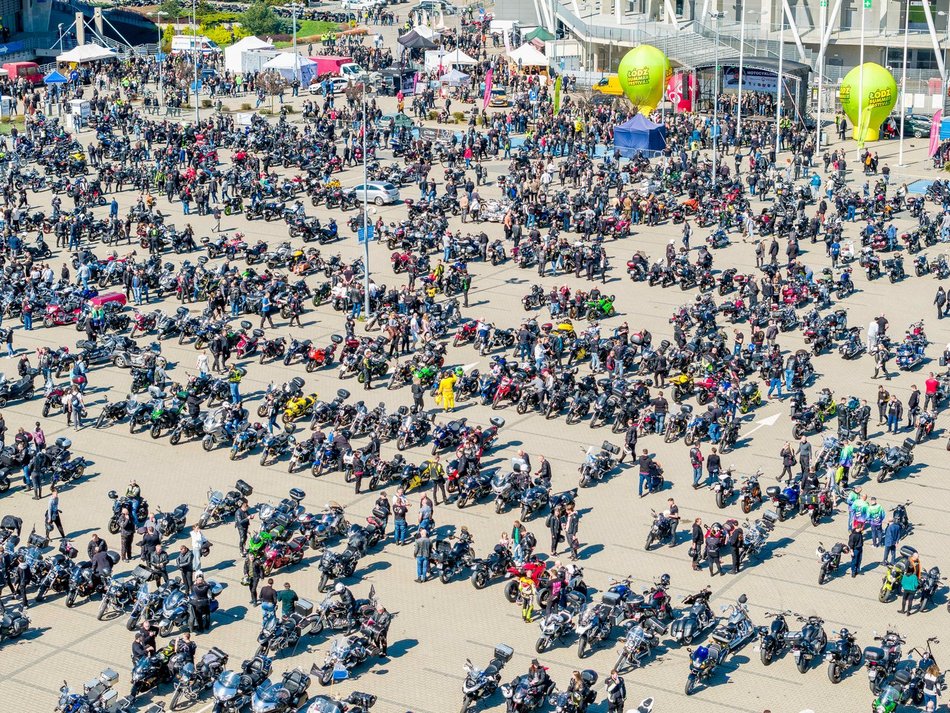 Łódź. Motocyklowe otwarcie sezonu w Łodzi. Parada przejedzie przez centrum miasta!