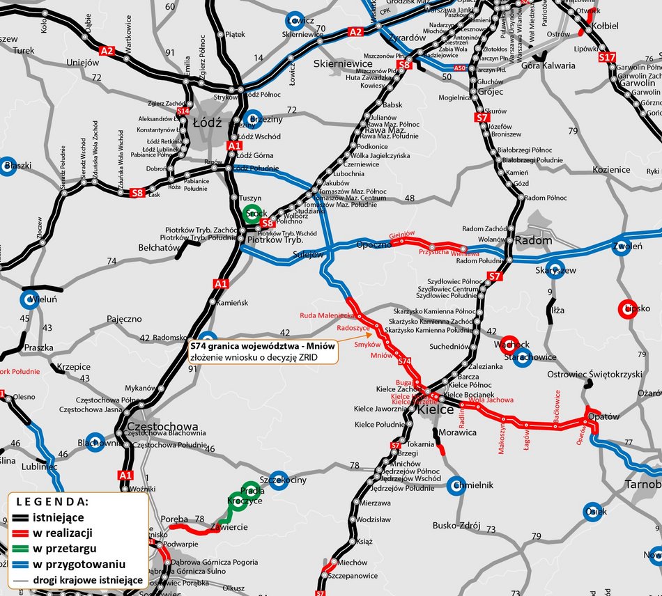 Nowe drogi ekspresowe w województwie łódzkim. Sprawdź, gdzie powstaną!