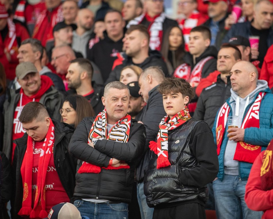 Łódź. Widzew Łódź - Jagiellonia Białystok. Byłeś/aś na meczu? Znajdź się w galerii zdjęć