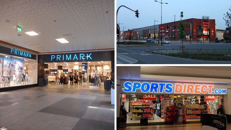 Nowe sklepy w centrach handlowych w Łodzi