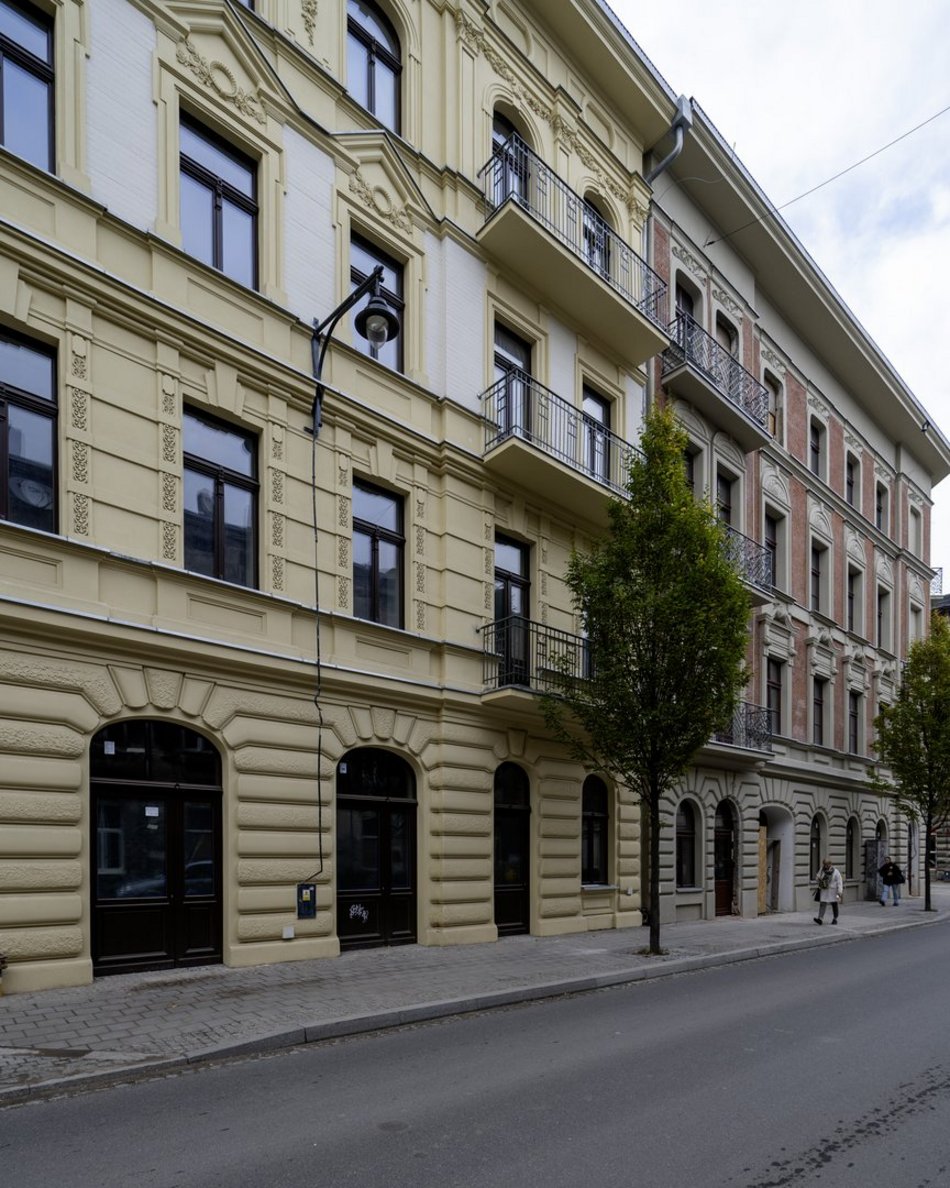 remontowana kamienica