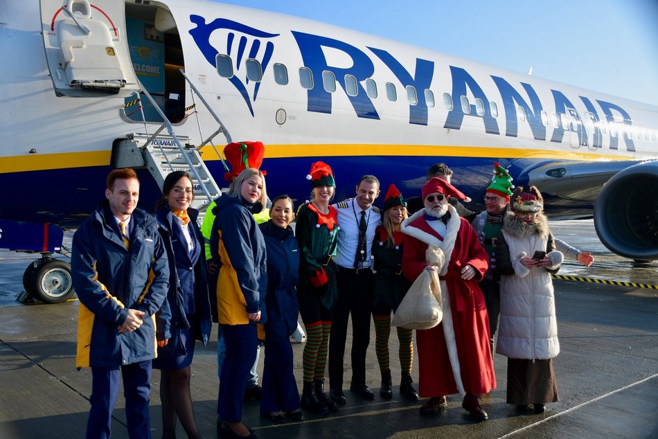 Święty Mikołaj przyleciał do Łodzi!