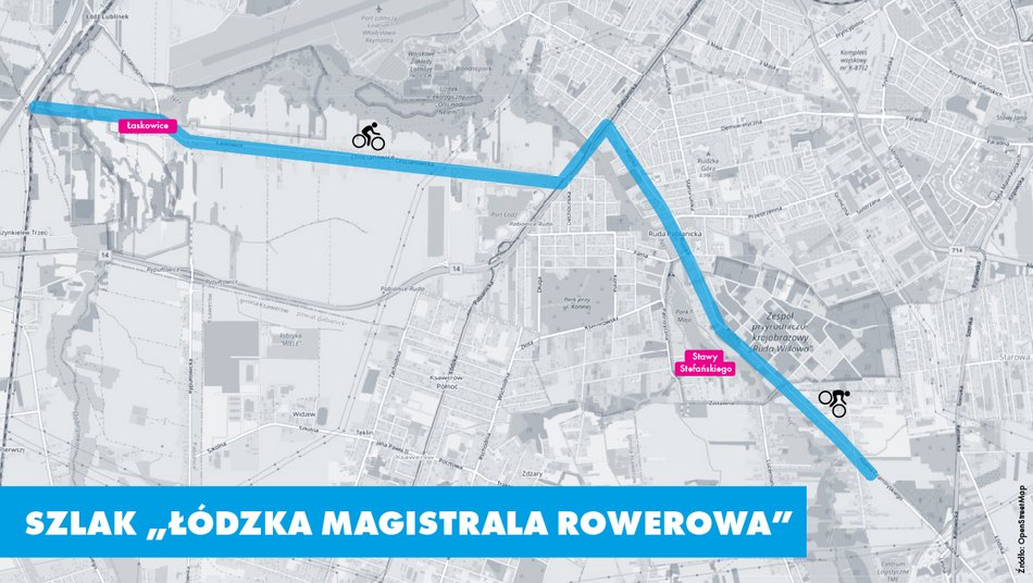 Trasy rowerowe po Łodzi