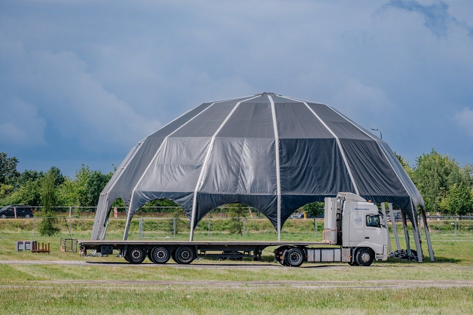 Budują sceny na Audioriver 2024 Łódź. Festiwal już za tydzień!