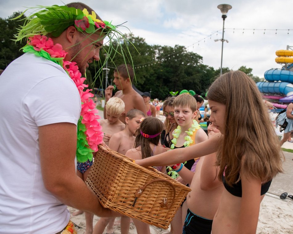 Aloha Party w Aquaparku Fala. Hawajskie wakacje w Łodzi