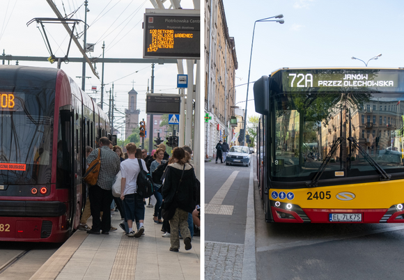 Łódź. Najdłuższe i najkrótsze linie MPK Łódź. Które pojazdy mogą startować w maratonach, a które w sprintach?