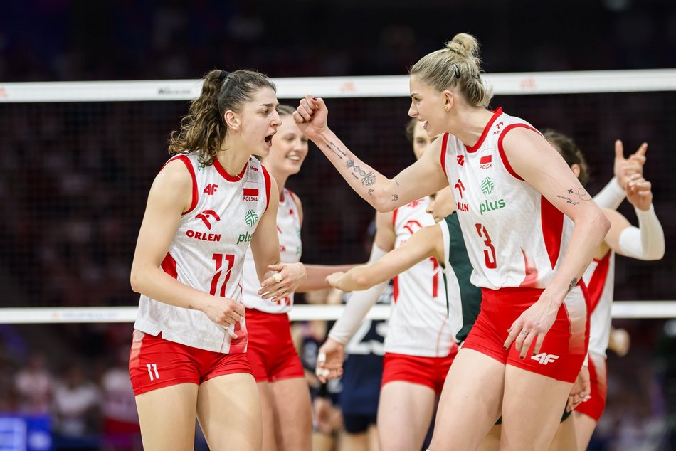 Łódź. Liga Narodów w Atlas Arenie w Łodzi. Sprawdź, jak przebiega rywalizacja!