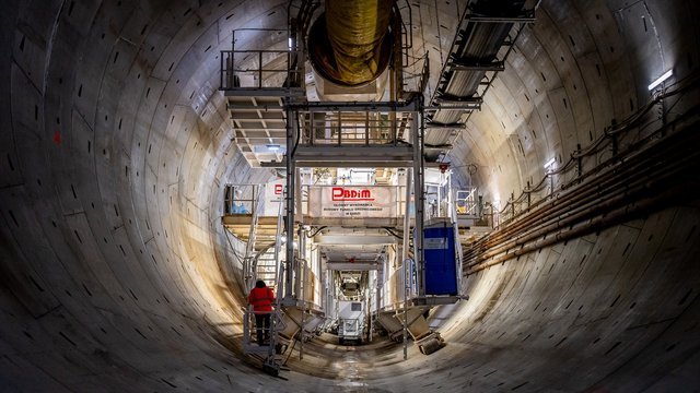Tunel średnicowy pod Łodzią. Tarcza Katarzyna gotowa do drążenia [ZDJĘCIA]