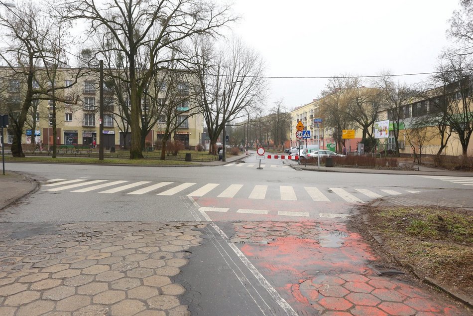 Remont ul. Ossowskiego w Łodzi