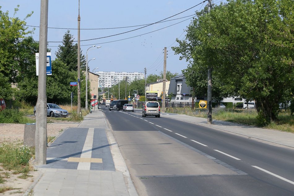 Wyremontowana ulica Śląska