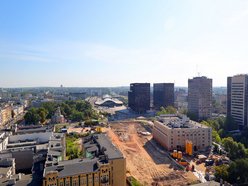 Wyjątkowa panorama Łodzi z dachu "wieżowca TVP"!