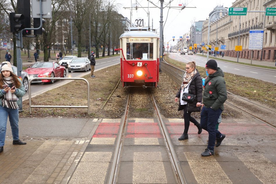 zabytkowy pojazd MPK Łódź