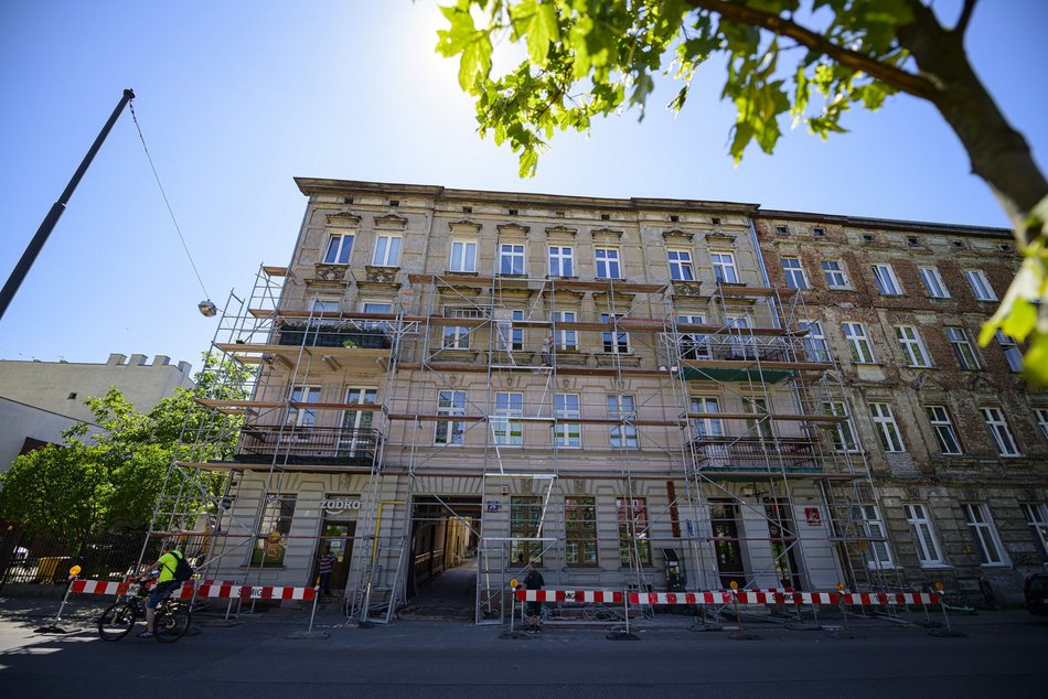 Remont kamienic przy Żwirki w Łodzi