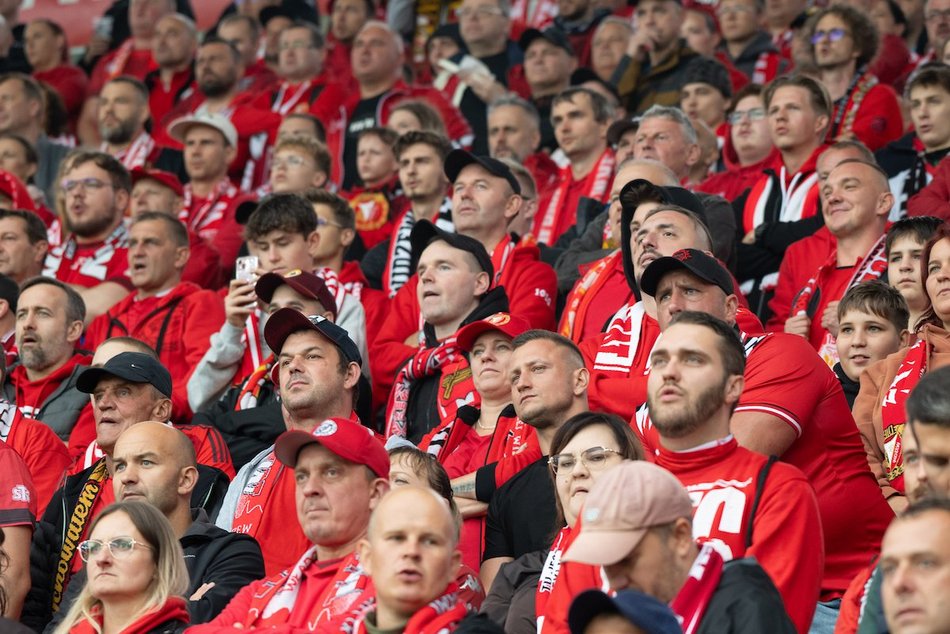 Łódź. Kibice na meczu Widzewa Łódź z Arką Gdynia. Byłeś/aś? Znajdź się w galerii!
