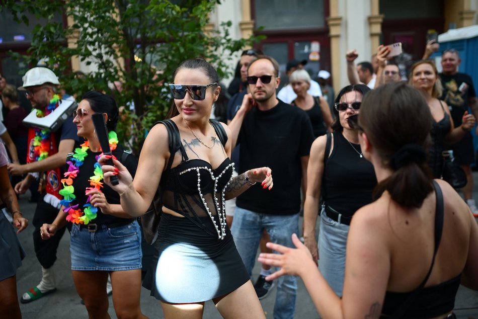 Łódź. Parada Wolności 2025 w Łodzi. Największy klub muzyczny pod gołym niebem