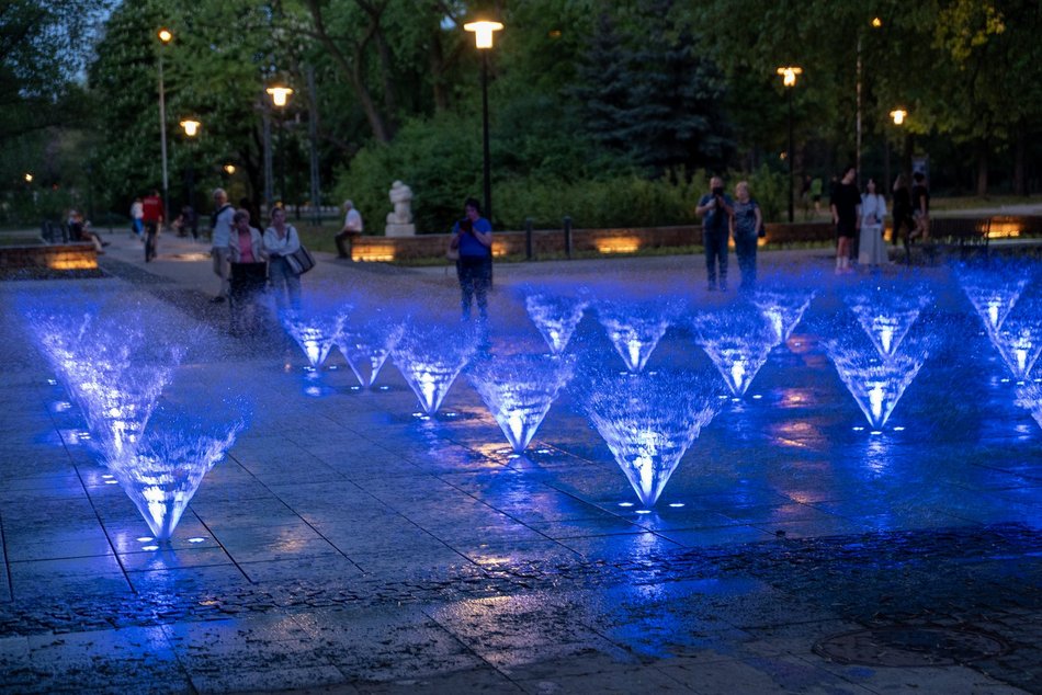 Fontanna w parku Staromiejskim