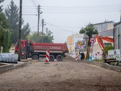 Remont Tuszyńskiej w Łodzi. Widać już nową podbudowę