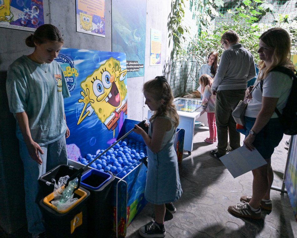Spongebob w Orientarium Zoo Łódź