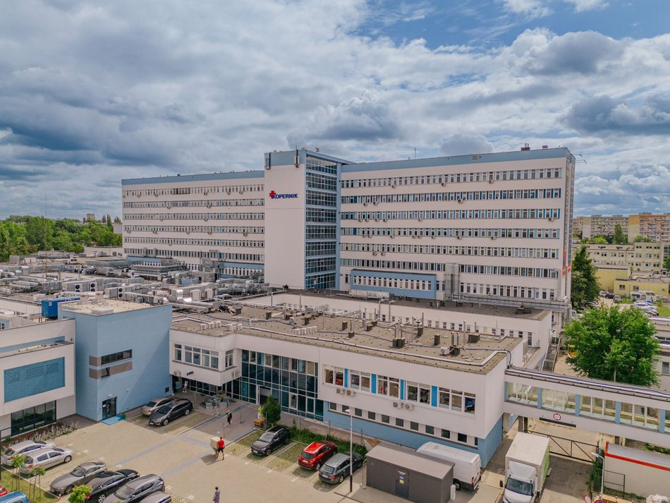 Szpital Kopernika w Łodzi po wielkiej rozbudowie