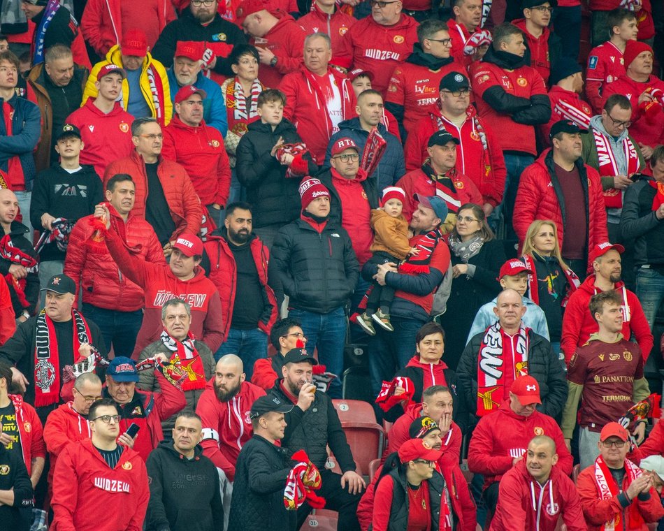 Łódź. Widzew Łódź - Jagiellonia Białystok. Byłeś/aś na meczu? Znajdź się w galerii zdjęć