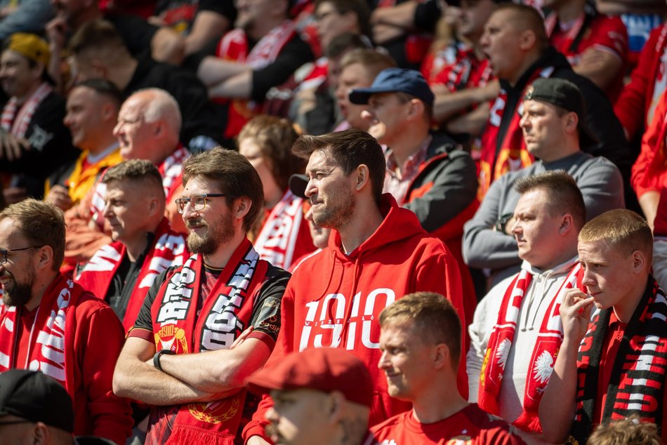 Łódź. Kibice na meczu Widzew Łódź - Lechia Gdańsk. Byłeś/aś? Znajdź się na trybunach!