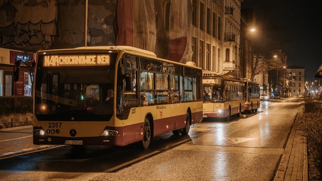 Autobusy nocne MPK Łódź górą! Częste kursy, wygodne przesiadki i dojazd poza granice miasta