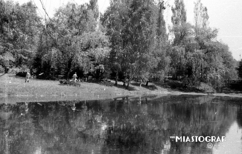 Park na Zdrowiu w latach 50. XX wieku