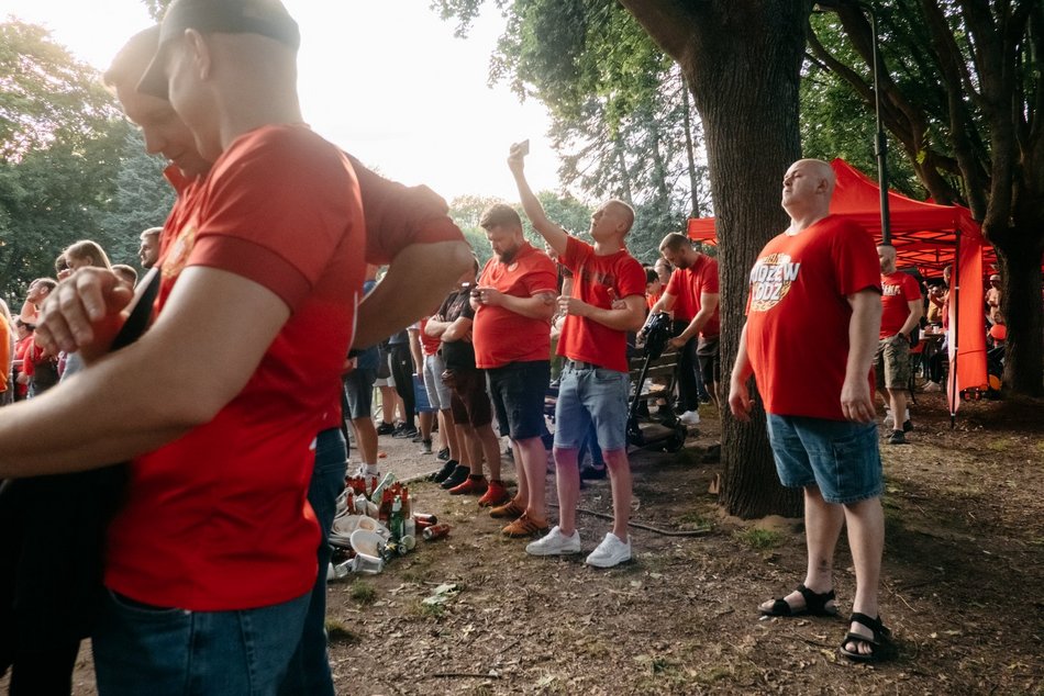 Widzew Łódź zaprezentowany! Byłeś/aś w parku Widzewskim? Odszukaj się w galerii!
