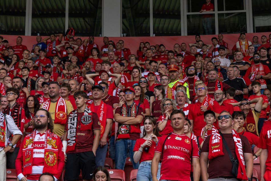 Łódź. Kibice na meczu Widzewa Łódź z Zagłębiem Lubin. Byłeś? Odszukaj się w galerii