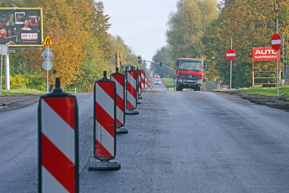 Remont Strykowskiej. Dobiega końca pierwszy etap remontu
