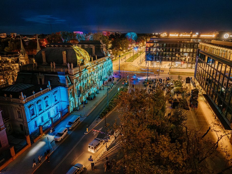 Light Move Festival 2024 z lotu ptaka