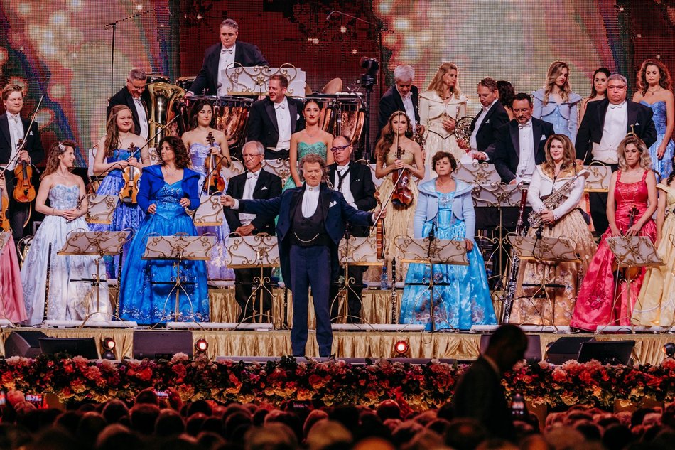 Łódź. Andre Rieu w Atlas Arenie. Holenderski skrzypek oczarował publiczność