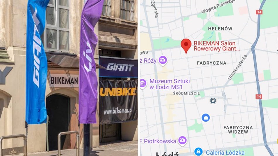 Łódź. Bikeman (ul. Kilińskiego 3)