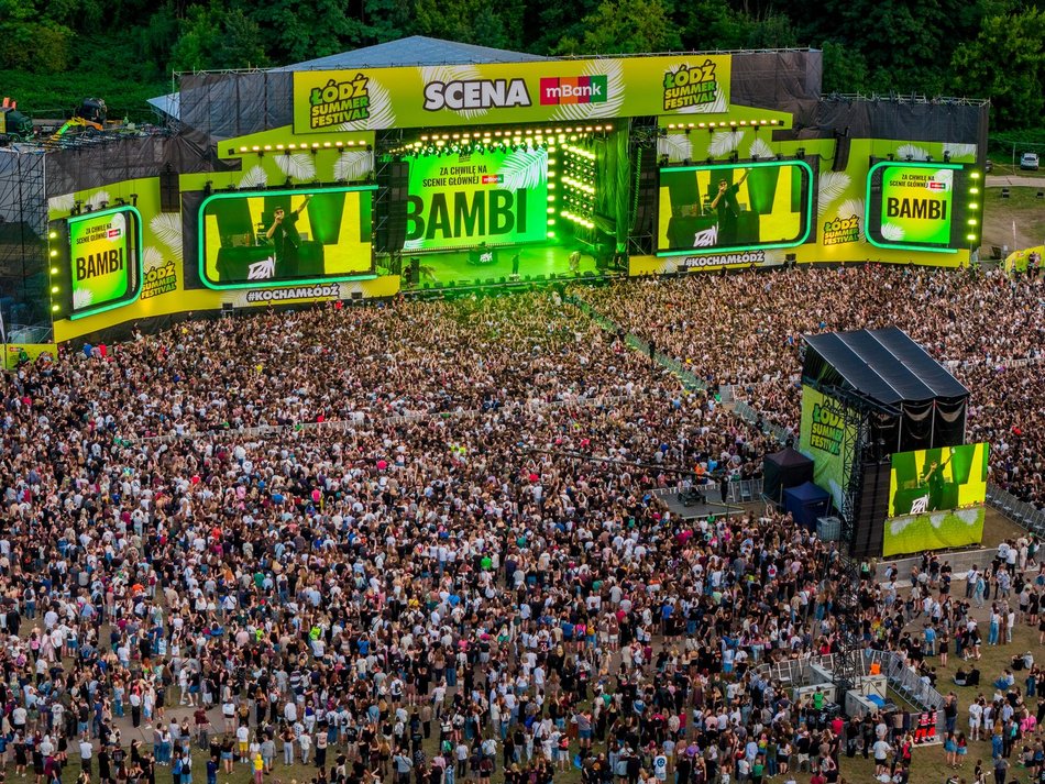 Łódź. Bambi na Łódź Summer Festival 2025! Polska scena hip-hopowa na Łódzkich Błoniach