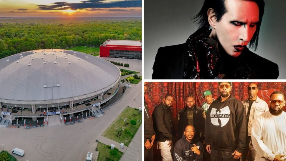 Łódź. Atlas Arena, Manson, Wu-Tang-Clan