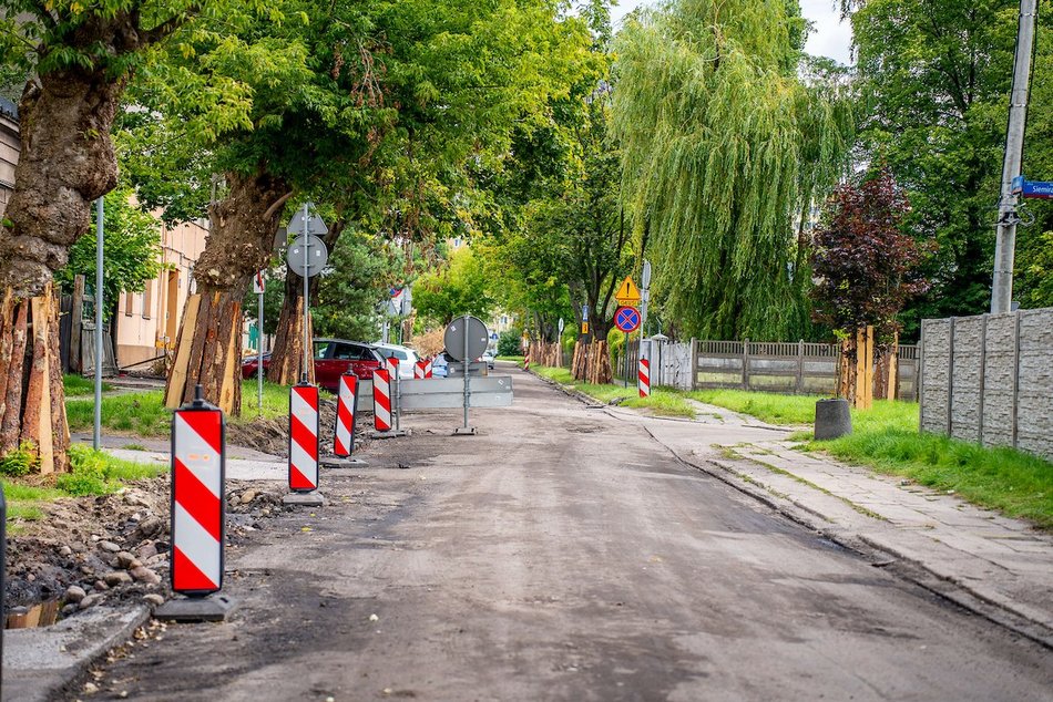 Łódź. Remont Siedleckiej w Łodzi postępuje. Pierwsze efekty są już widoczne!