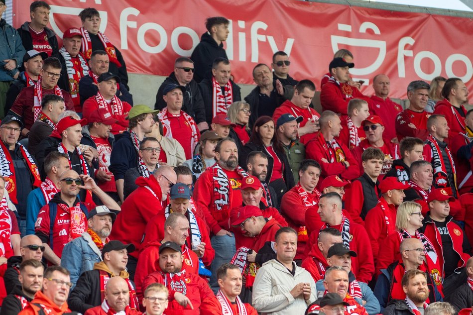 Łódź. Kibice na meczu Widzew Łódź - Lechia Gdańsk. Byłeś/aś? Znajdź się na trybunach!