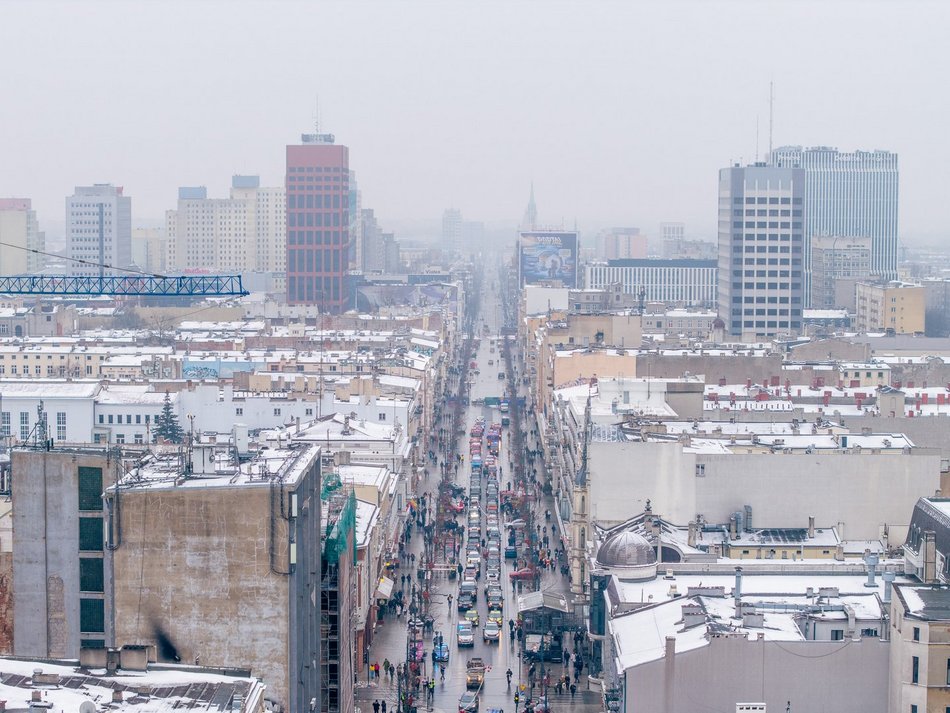 Łódź. WOŚP 2026 w Łodzi. Motoszarża po raz pierwszy opanowała Piotrkowską! [ZDJĘCIA]