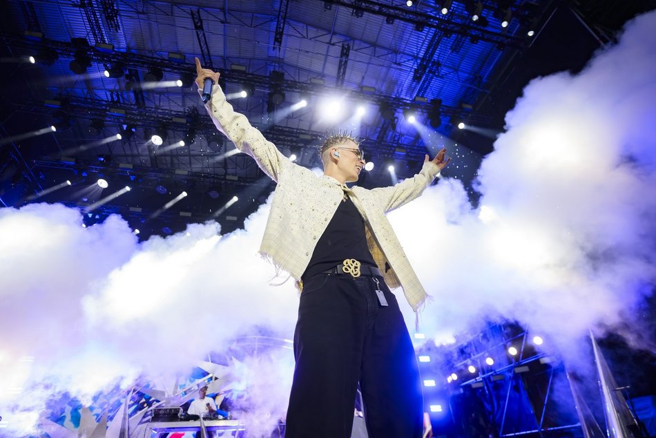 OKI na Łódź Summer Festival 2025. Fani szaleli na jego widok!