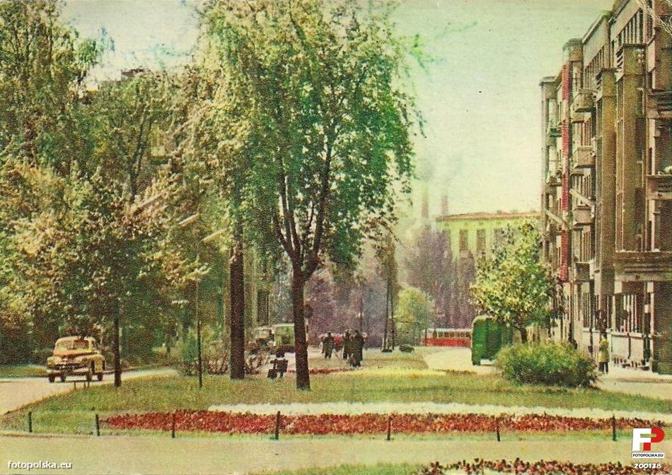 ul. Uniwersytecka - lata 1960-1964