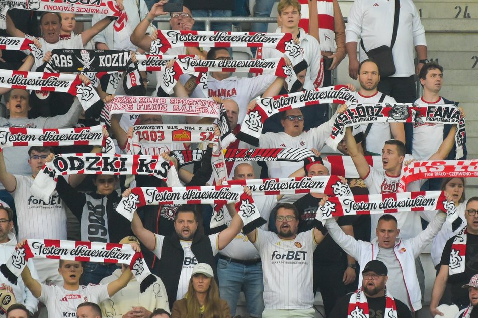 Kibice na meczu ŁKS Łódź z Polonią Bytom. Byłeś/aś tam? Odszukaj się w galerii!