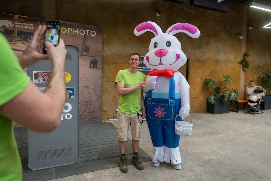 Łódź. Wielkanocny zając w Orientarium Zoo Łódź