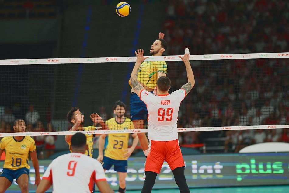 Łódź. Polska gra z Brazylią! Pełne trybuny w Atlas Arenie w Łodzi