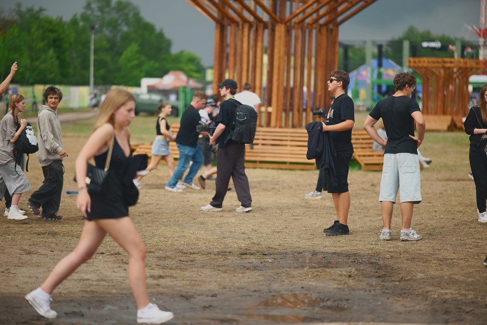 Deszcz im niestraszny! Pierwsi festiwalowicze rozpoczęli trzeci dzień Łódź Summer Festival 2025!